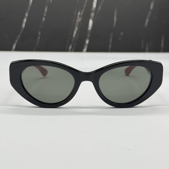 NEW GG1862S 001 GUCCI CAT EYE BLACK WOMEN GUCCI SUNGLASSES - Picture 4 of 11